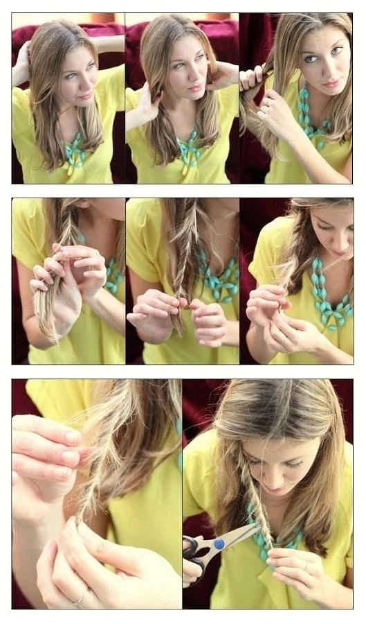 How-to trim split ends at home