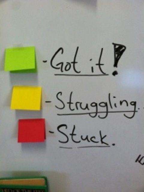 A great way to gauge student's progress during independent work