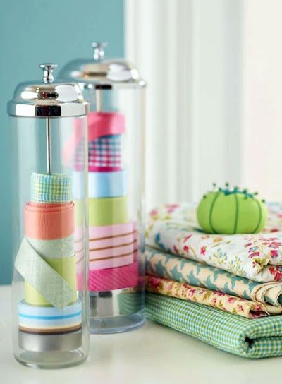 Ribbon Storage Idea