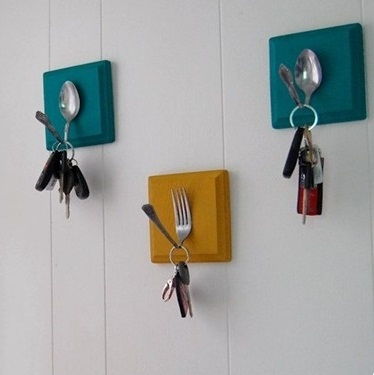 Silverware Key Hook