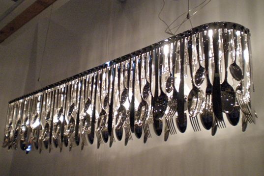 Silverware Chandelier