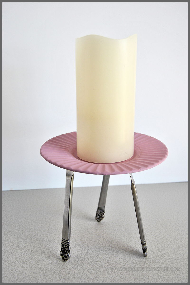 Upcycled Candleholder