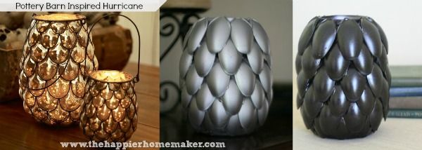 Pottery Barn Inspired Hurricane