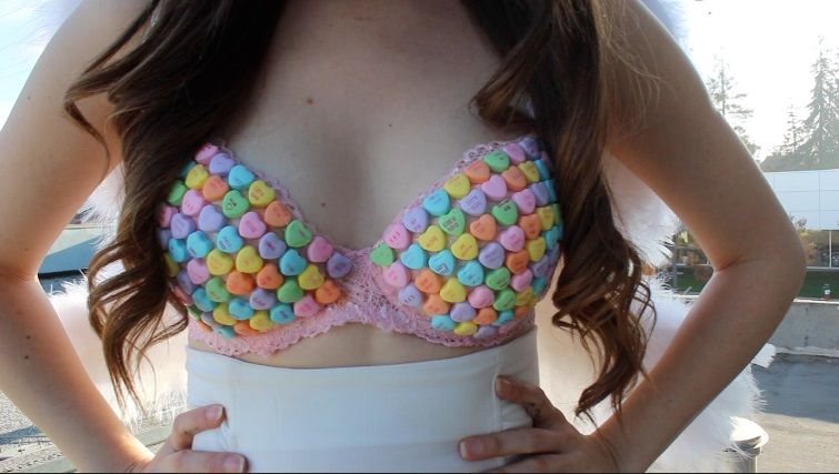 Sweethearts Candy Bra Top