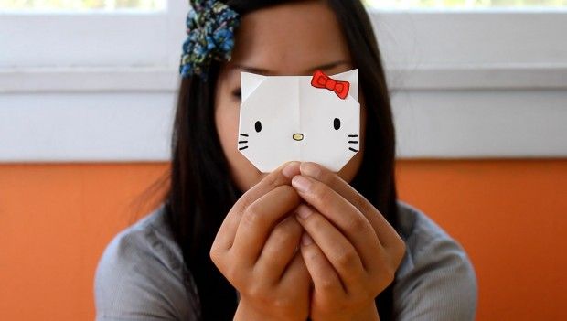 Paper Hello Kitty