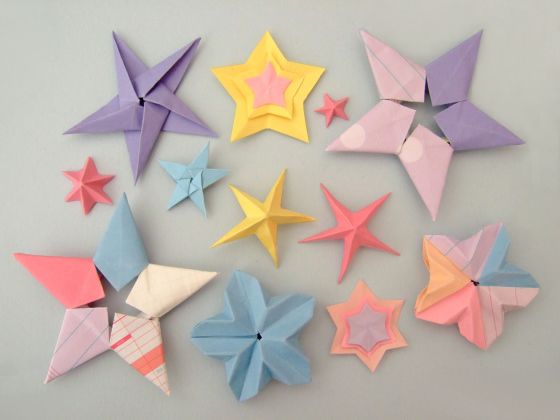 Galaxy of Origami Stars
