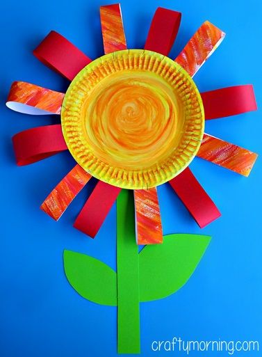 Paper Plate Flower