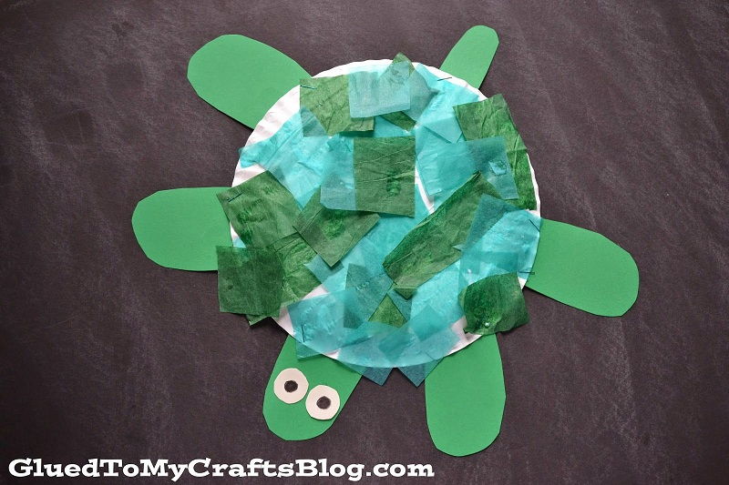 Paper Plate Turtle