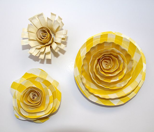 Paper Plate Flowers