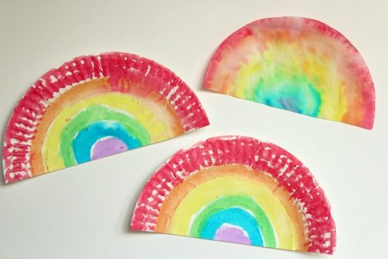 Rainbow Painting Craft