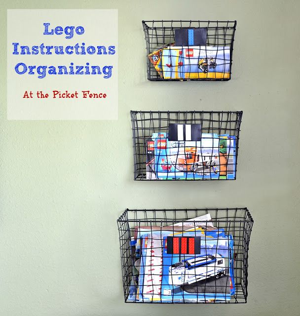 LEGO Instruction Bins