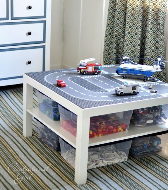 LEGO Play Table with Storage