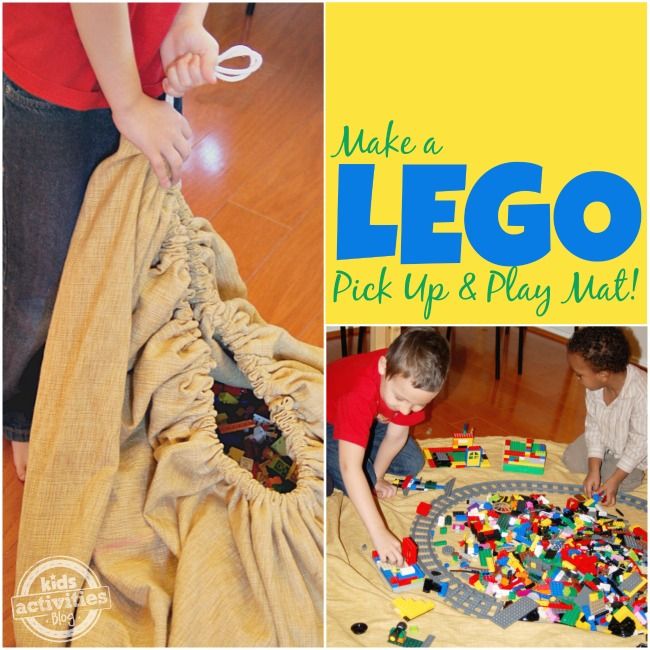 LEGO Storage Pick Up and Play Mat