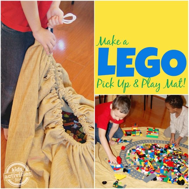 LEGO Storage Pick Up and Play Mat