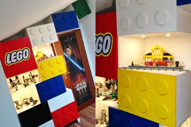 LEGO Themed Display Shelves