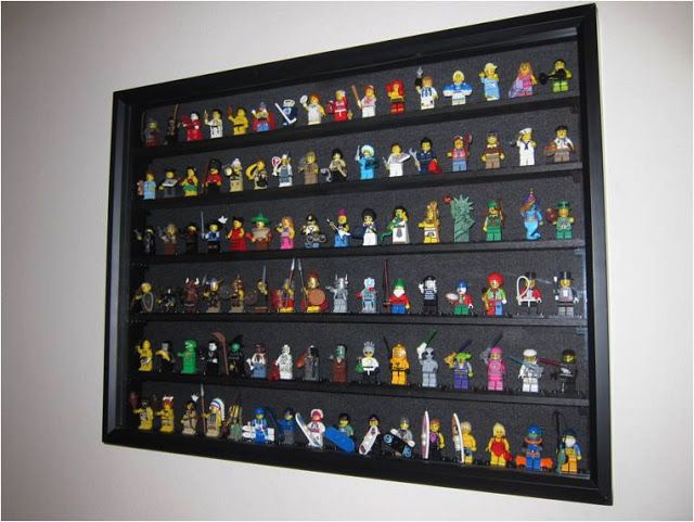 LEGO Minifigure Display Cases
