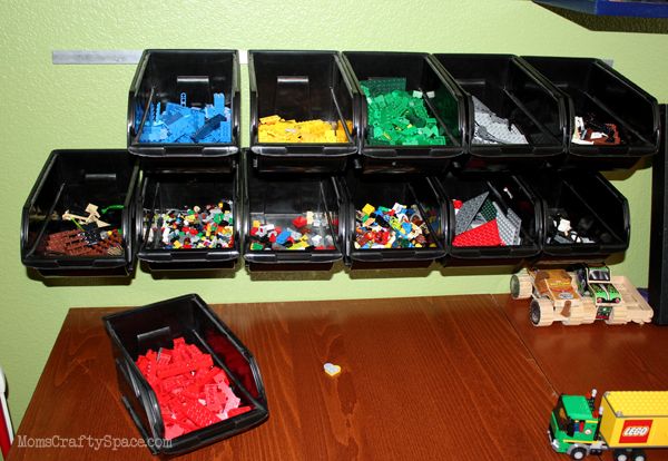 Cheap and Easy LEGO Storage Organizer