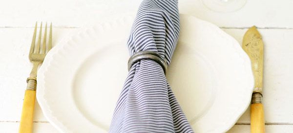 Homemade cloth serviettes/napkins