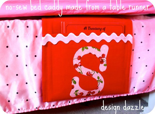 No-Sew Bed Caddy