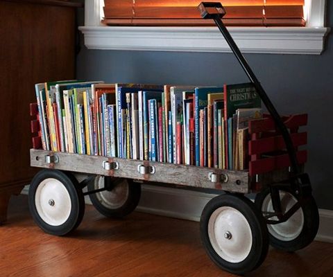 Wagon Bookshelf