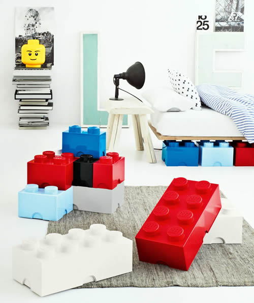 Store in fun Giant LEGO Brick Storage Boxes