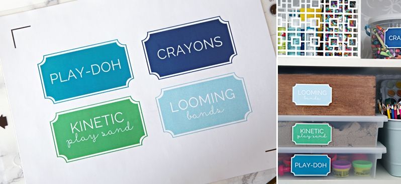 Make or Print Your Own Labels