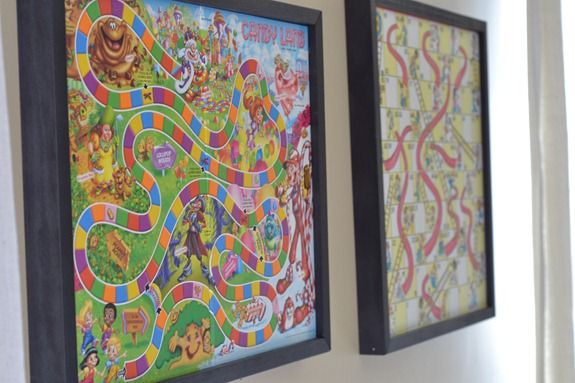 Store Game Board as Wall Art