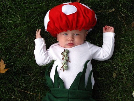 Baby Mushroom Costume