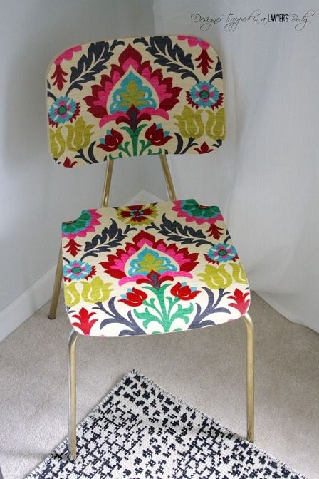 Upholster a Chair with Fabric