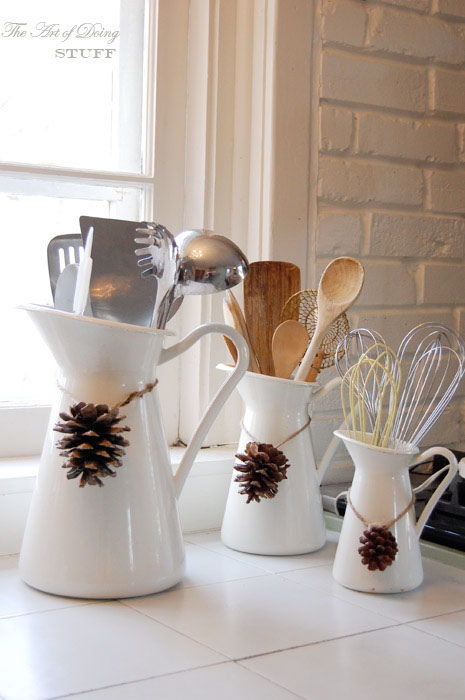Pine Cone Necklaces for Kitchenware