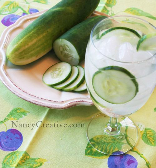 Citrus Cucumber Water