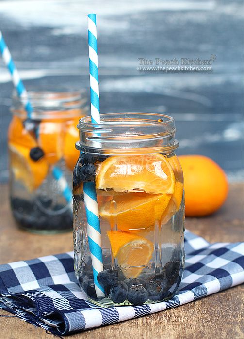 Blackberry and Orange Water