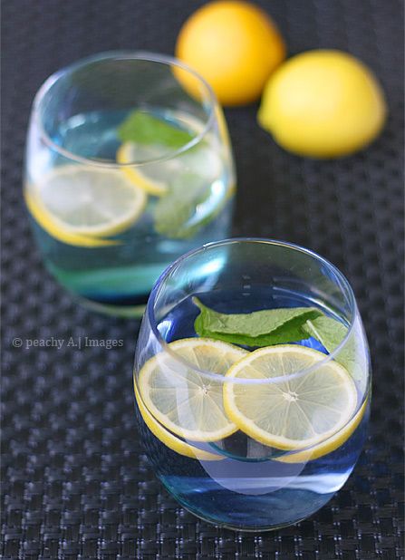 Lemon Mint Water Infusion