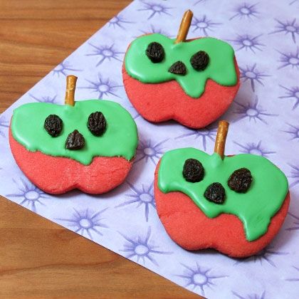 Poison Apple Cookies