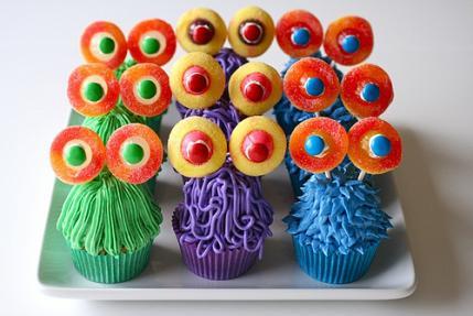 Monster Cupcakes