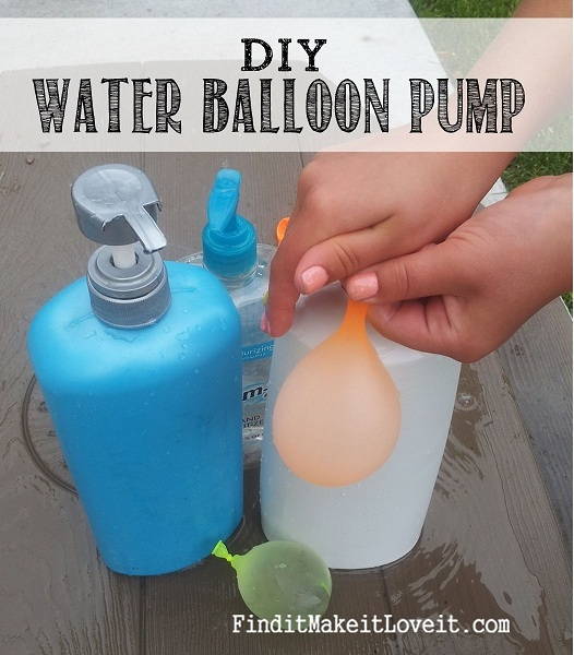 Shampoo or Conditioner Water Balloon Pump