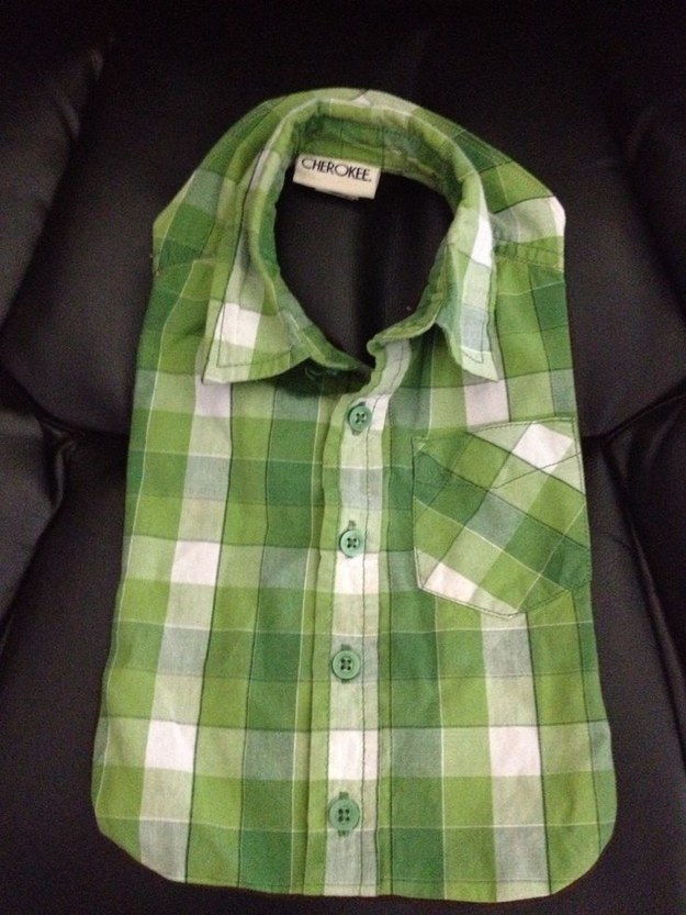 Shirt to Baby Bib