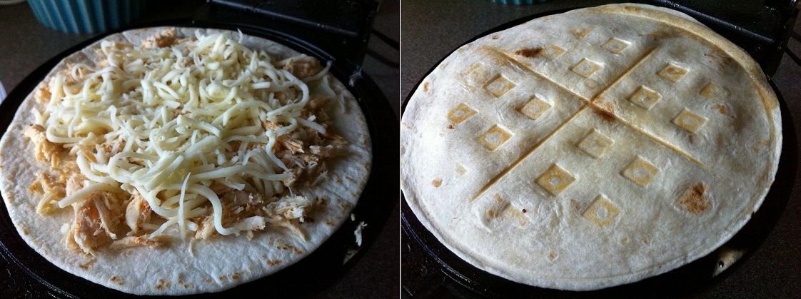 Quesadillas with Chicken and Cheese