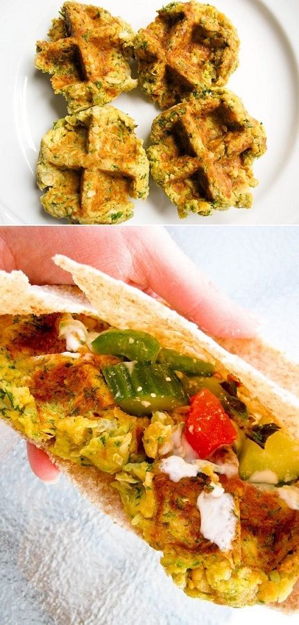 Waffled Falafel