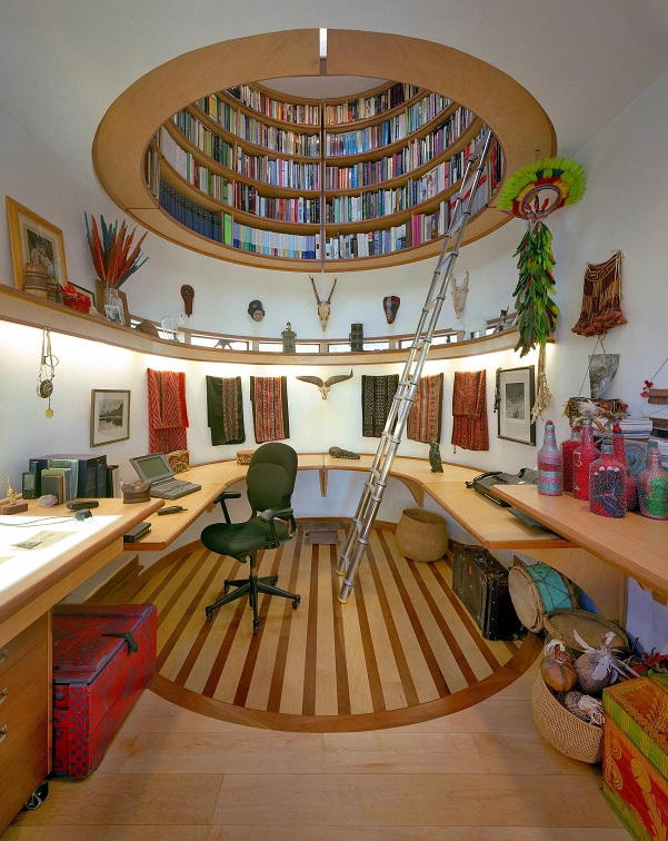 A loft library