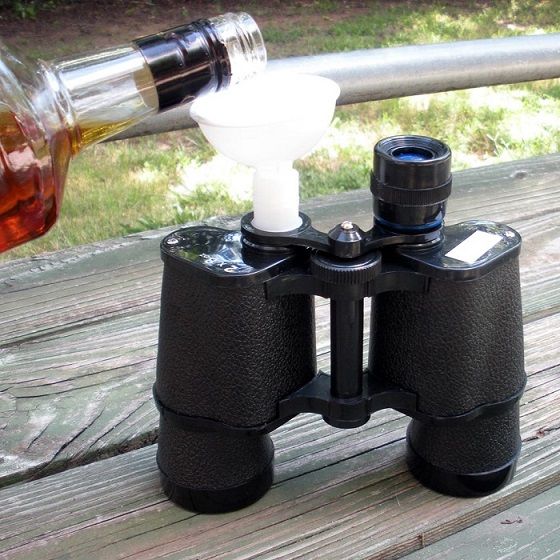 Secret Binocular Flasks
