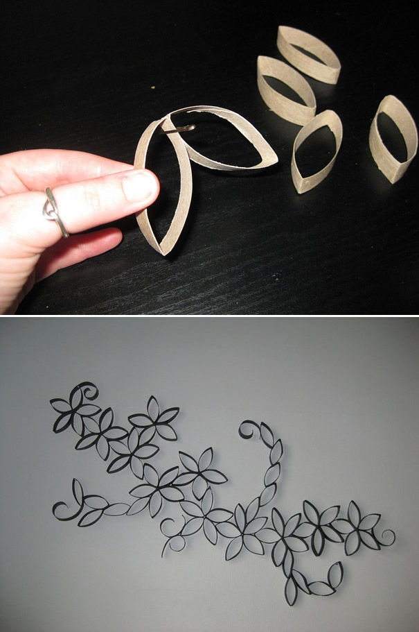 Toilet Paper Roll Wall Art