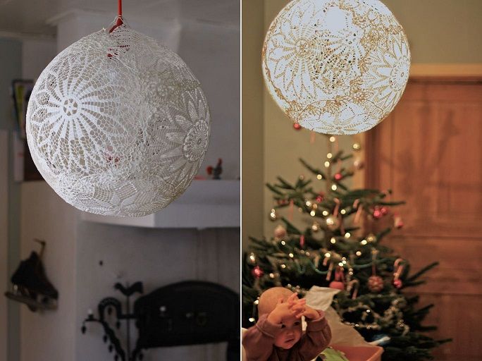 Lace Lamp