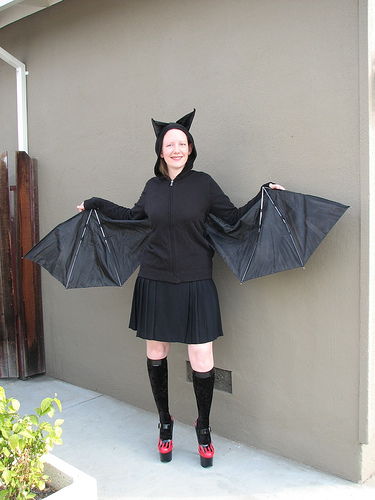 Umbrella Bat Costume