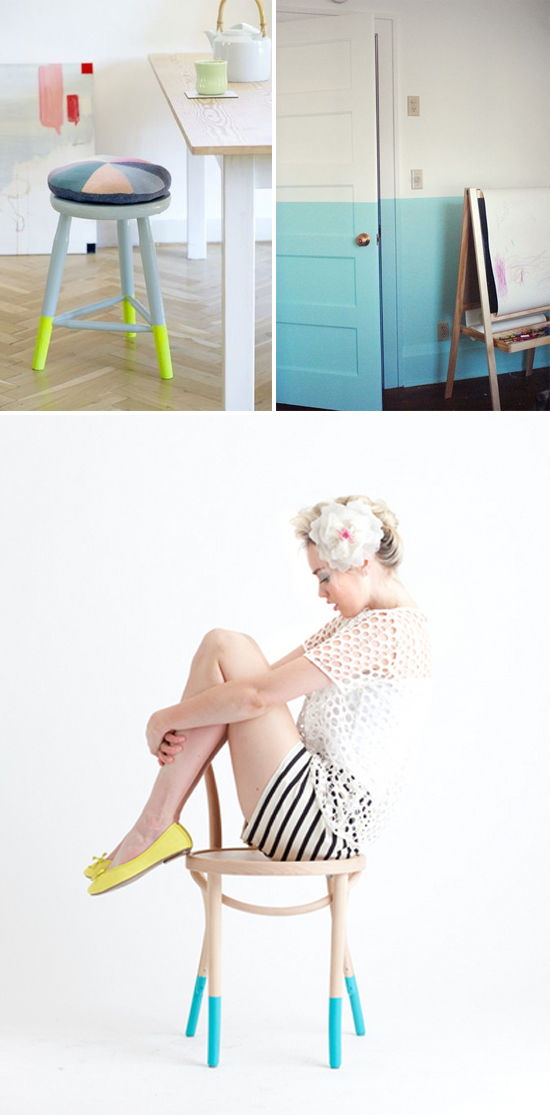 Half Painted Furnitures