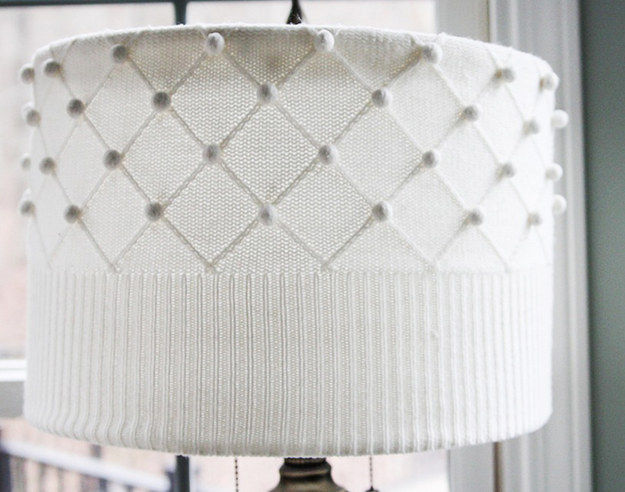 Sweater Lampshade