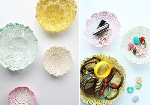 Lace Doily Bowls