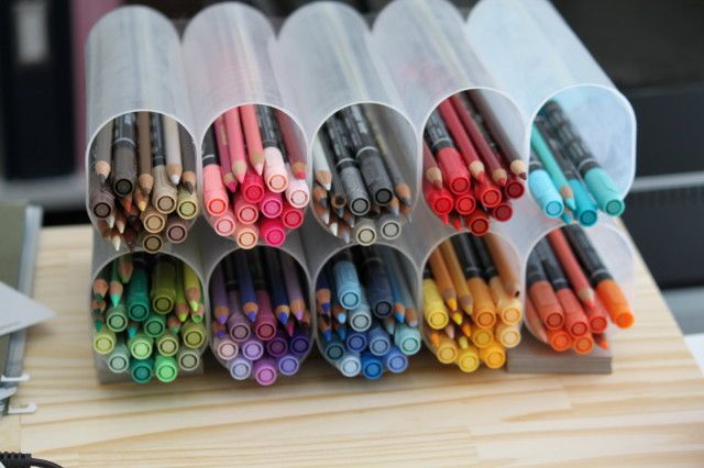 Organize Pens and Pencils