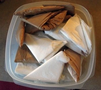 Fold Bags to Save Space