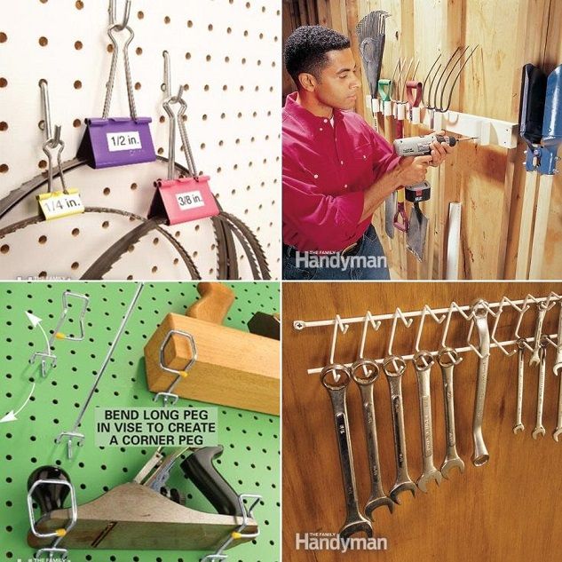 Clever Tool Storage Ideas